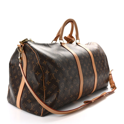 Louis Vuitton Monogram Keepall Bandouliere 55 2 of 17