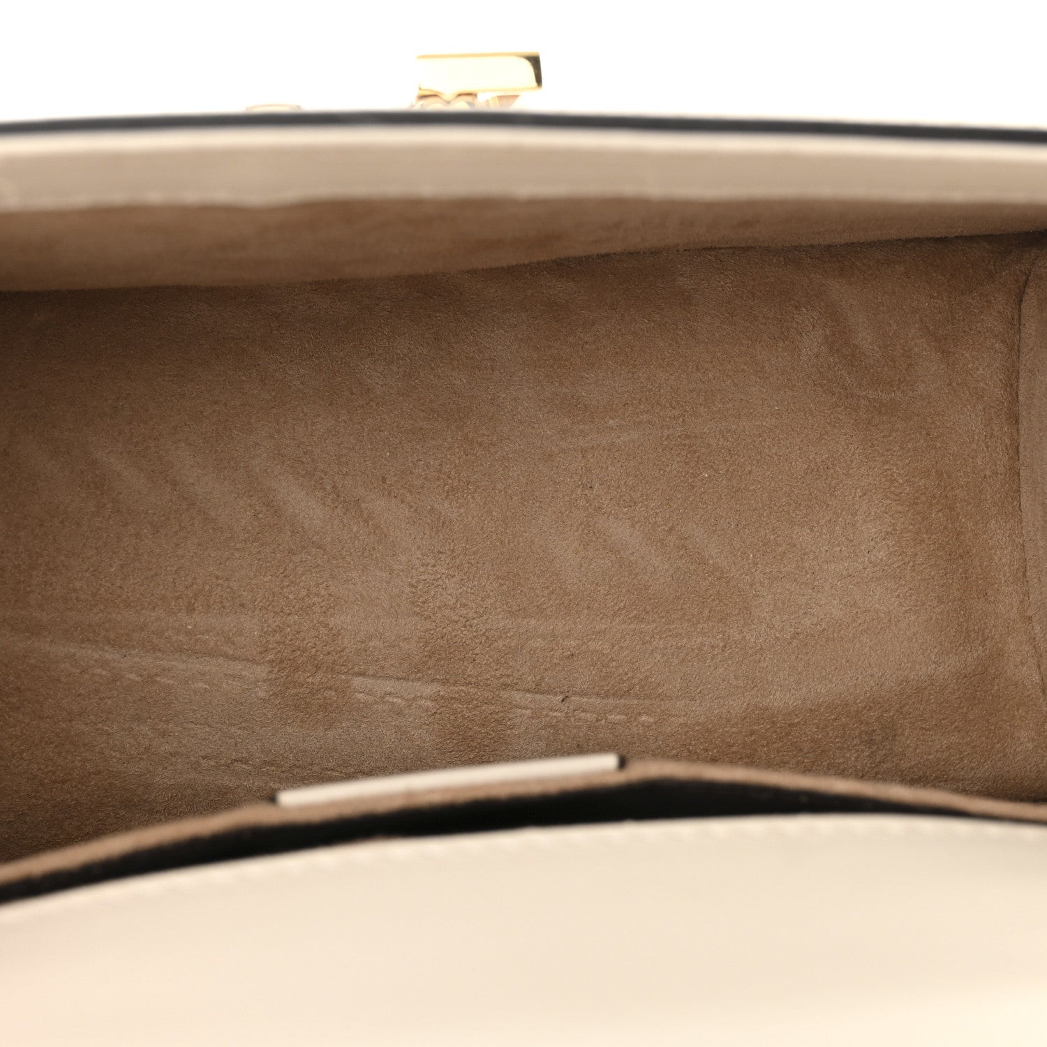Gucci Calfskin Mini Sylvie Top Handle Bag White 5 of 15