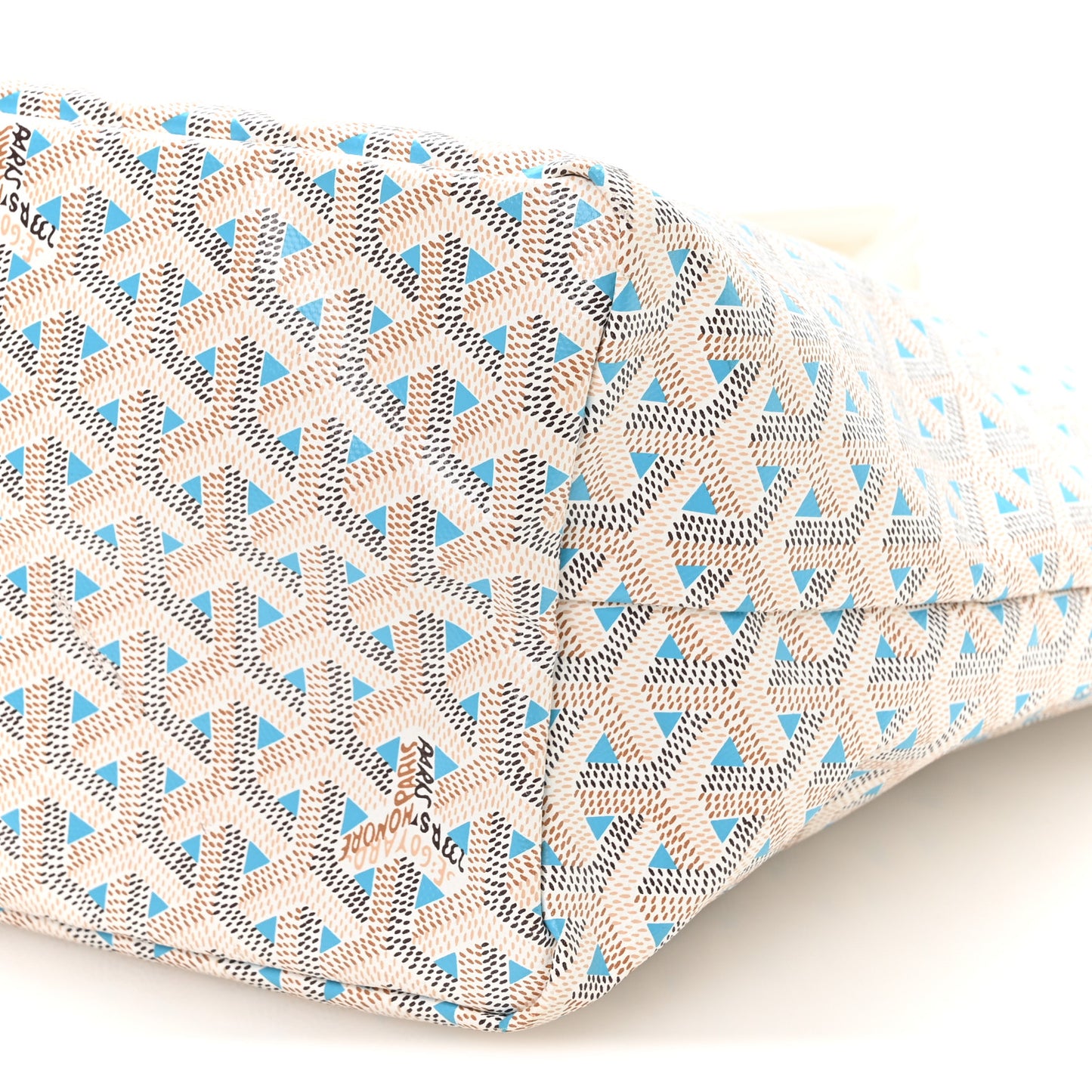 Goyardine Saint Louis Claire Voie PM White Opaline