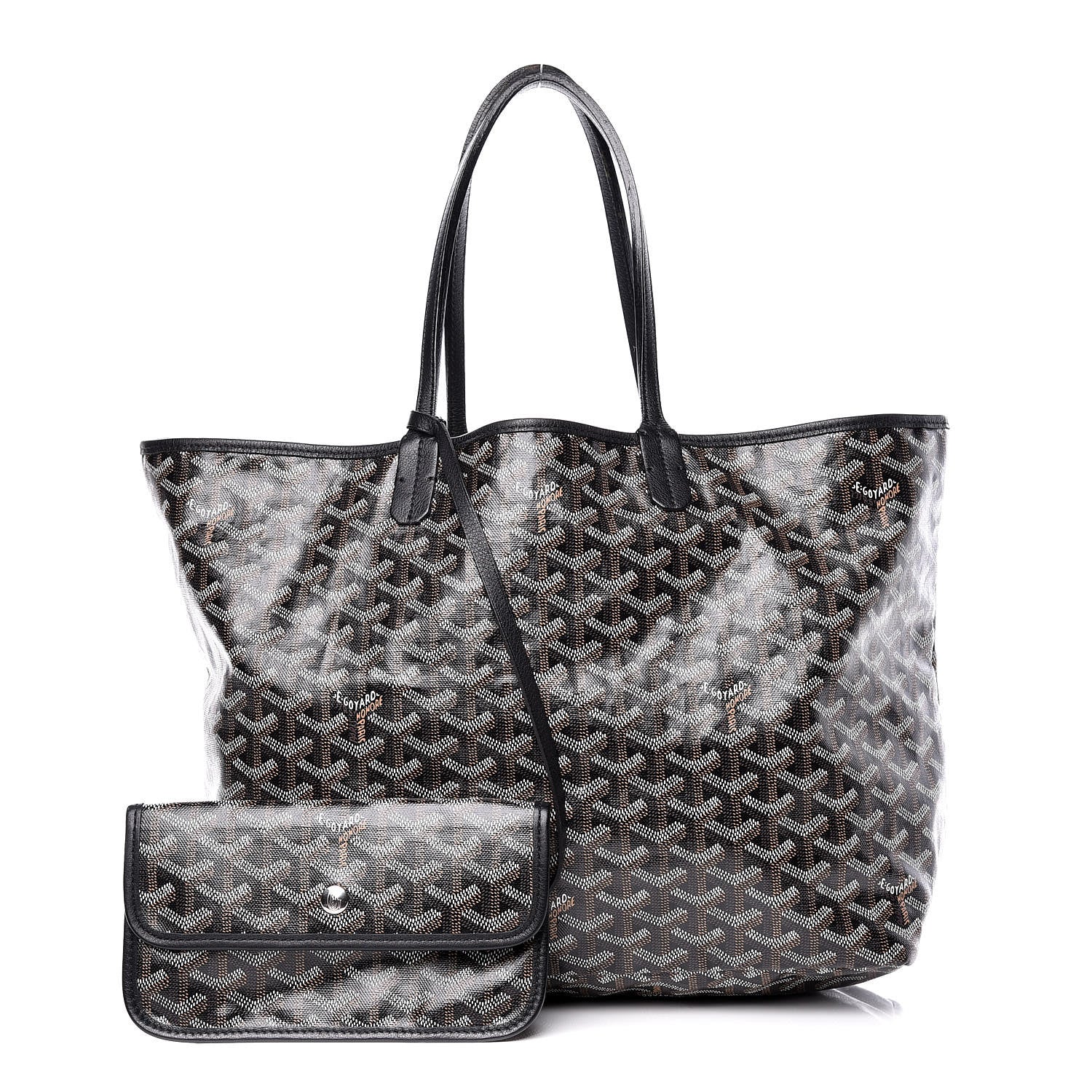 Goyard Goyardine Saint Louis PM Black 1 of 12