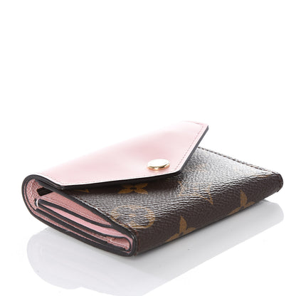 Louis Vuitton Monogram Zoe Wallet Rose Ballerine 3 of 6