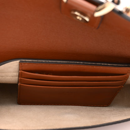 Chloe Suede Calfskin Mini Faye Shoulder Bag Tobacco 4 of 8
