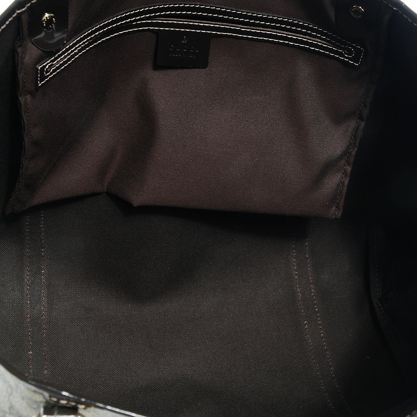GG Plus Monogram Medium Joy Tote Brown