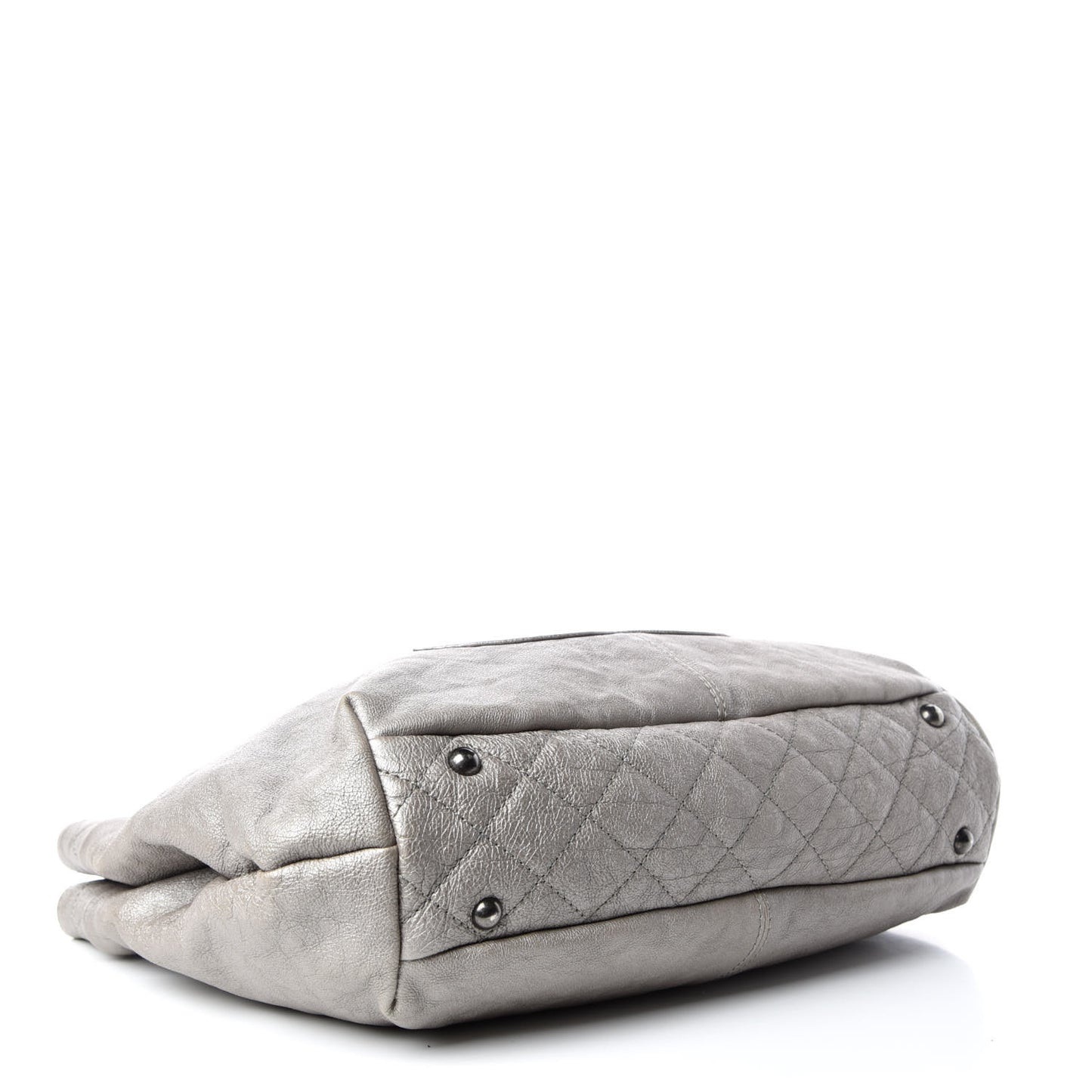 Calfskin Large Trianon Tote Grey