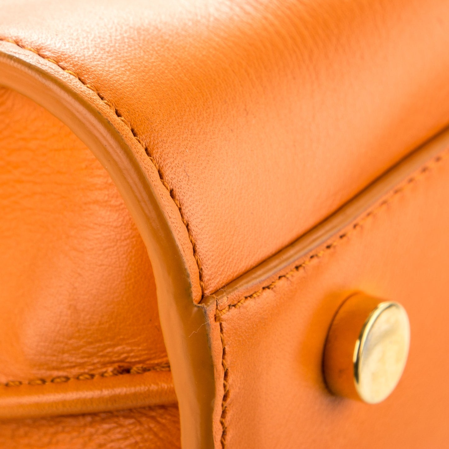 Calfskin Small Sac De Jour Mandarine