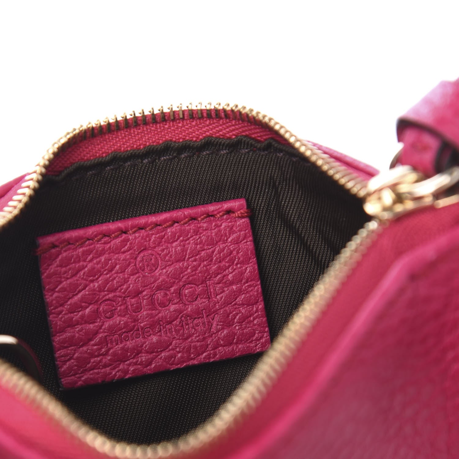 Gucci Dollar Calfskin Swing Key Case Blossom 8 of 11