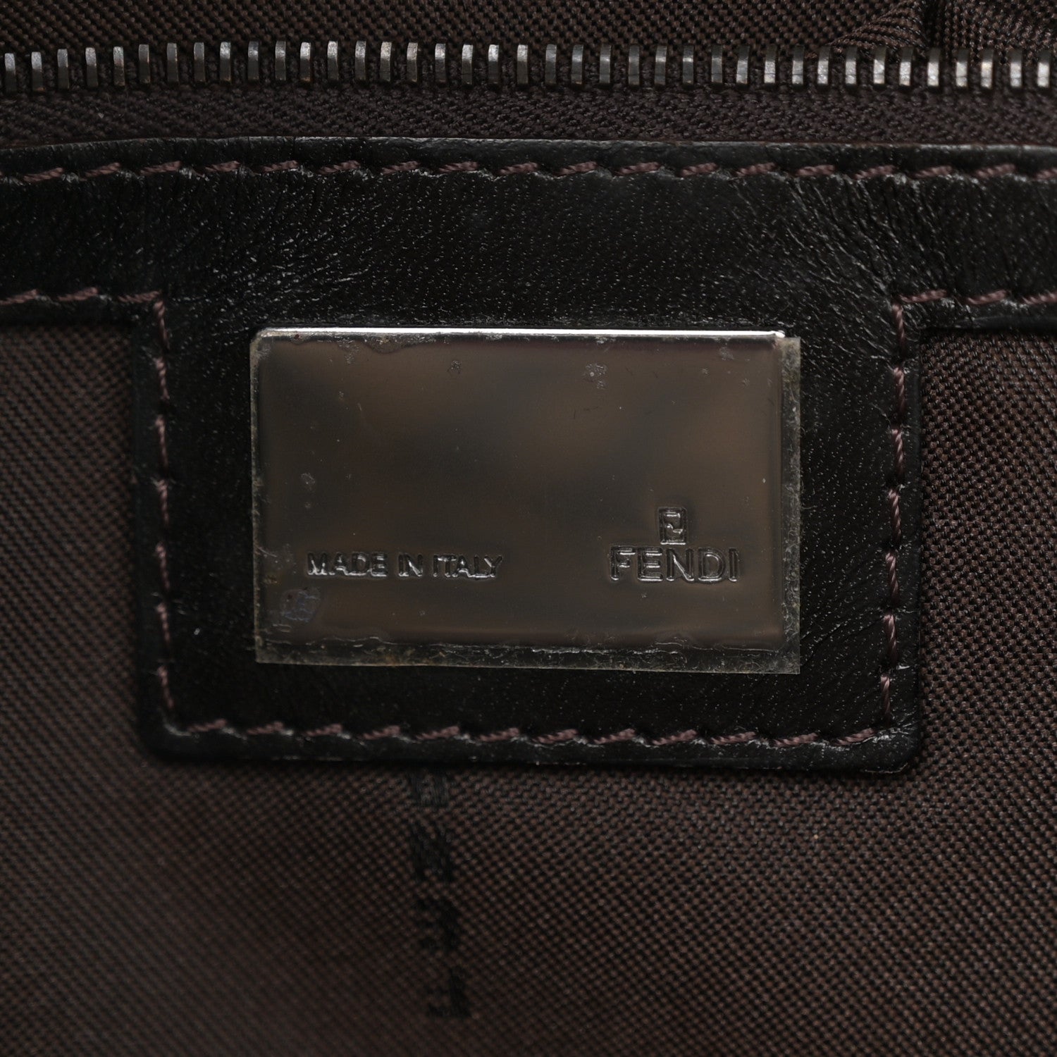 Fendi Zucca Mama Baguette Tobacco 6 of 10