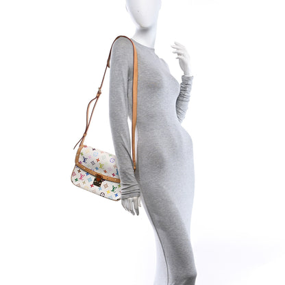 Louis Vuitton Monogram Multicolor Sologne White 2 of 9