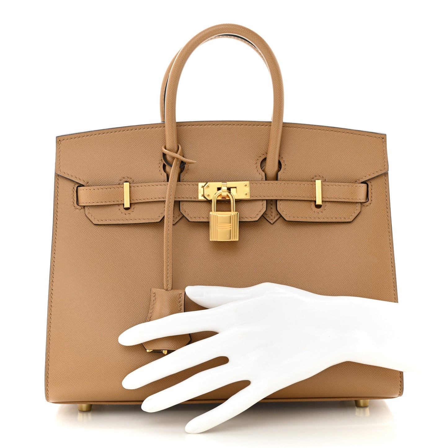 Madame Calfskin Birkin Sellier 25 Chai