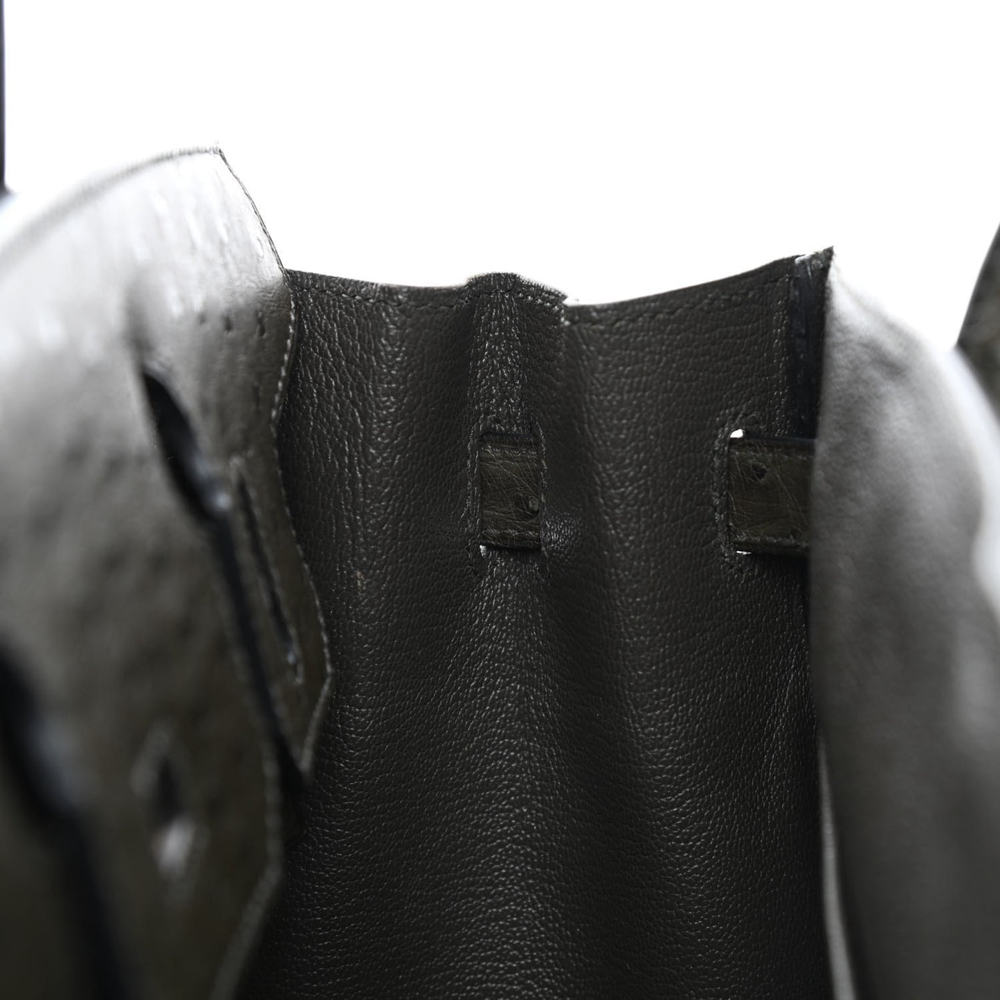 Ostrich Birkin 30 Vert Olive