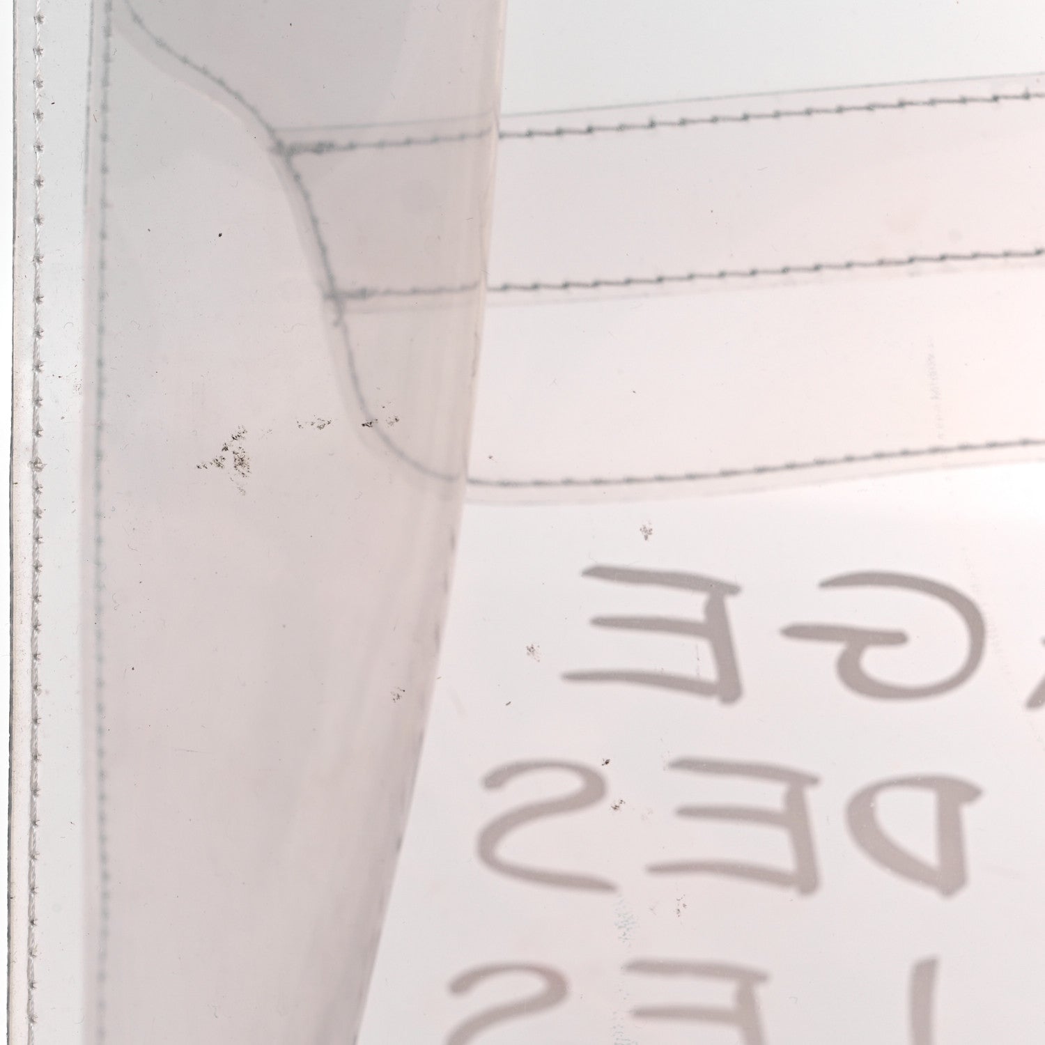 Hermes Vinyl Souvenir De L'Exposition Kelly Transparent 10 of 14