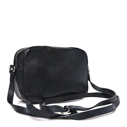 Gucci Pebbled Calfskin Studded Small Soho Disco Bag Black 2 of 10