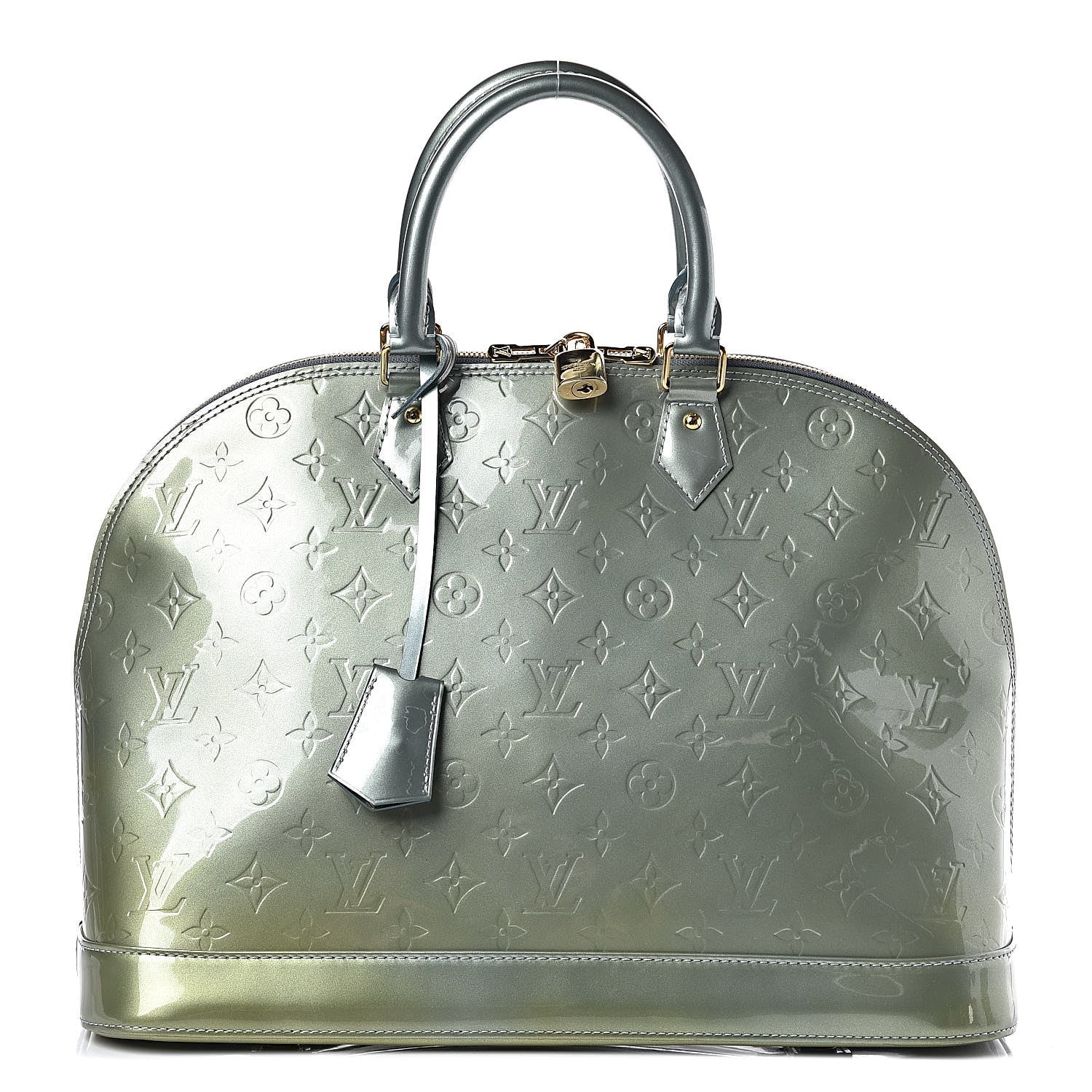 Louis Vuitton Vernis Alma GM Givre 1 of 10