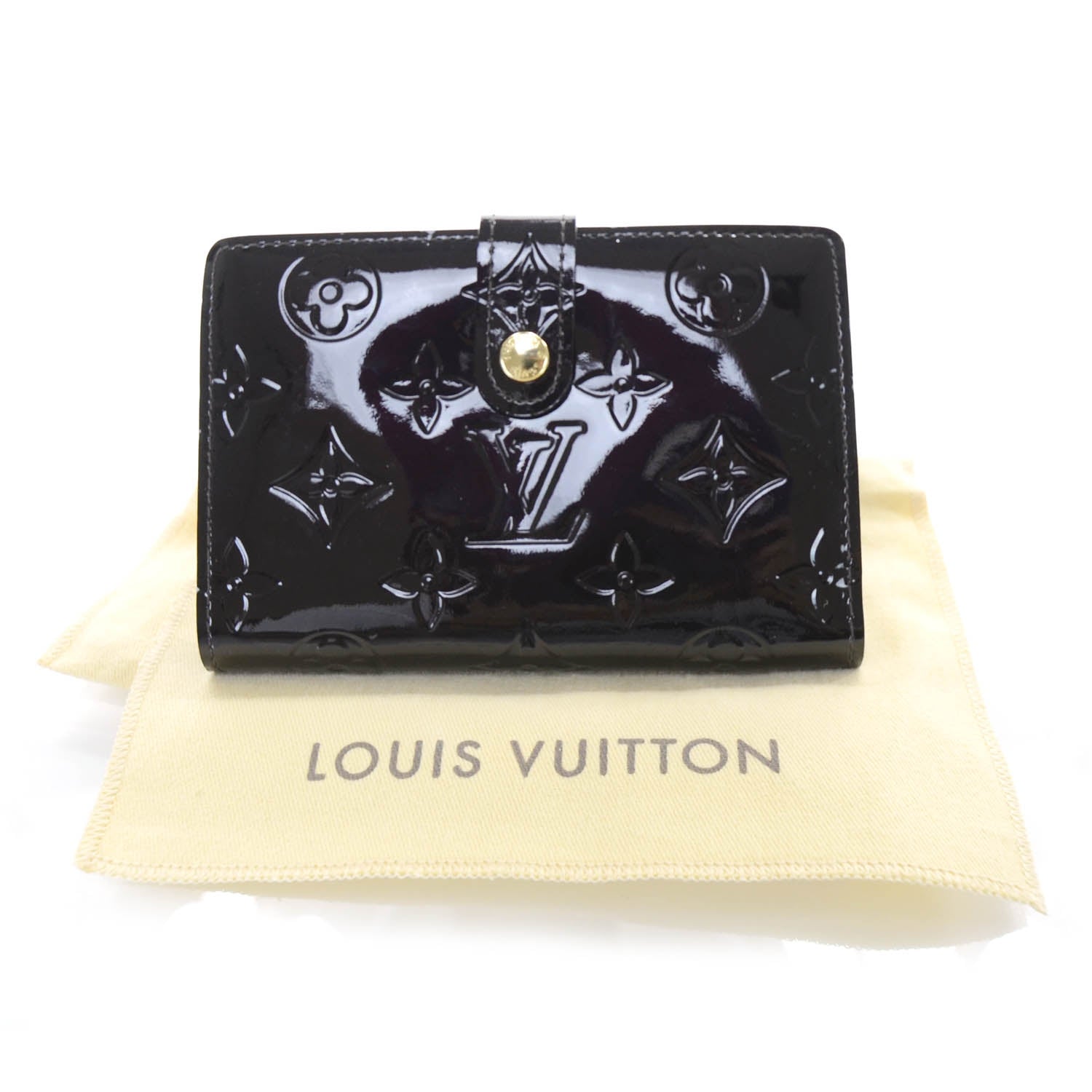 Louis Vuitton Vernis French Purse Wallet Amarante 11 of 11