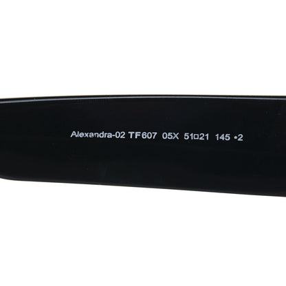 Tom Ford Alexandra-02 Squared Sunglasses TF607 Black 6 of 8