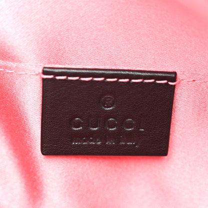 Gucci Velvet Matelasse GG Marmont Belt Bag 75 30 Black 6 of 13