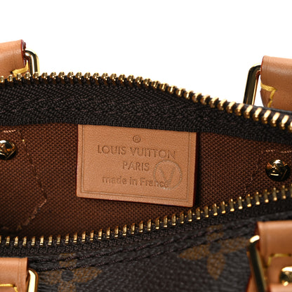 Louis Vuitton Monogram Nano Speedy Bandouliere 6 of 10