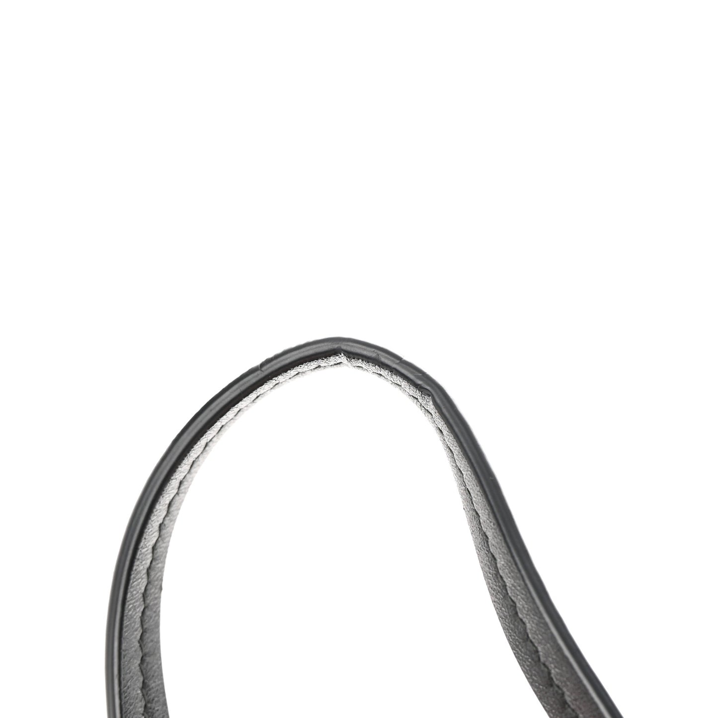 Lambskin Large Shopping Chain Tote Black