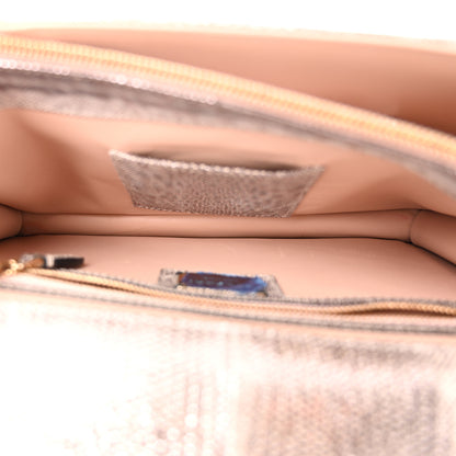 Bulgari Metallic Karung Serpenti Forever Crossbody Rosa Di Francia 7 of 11