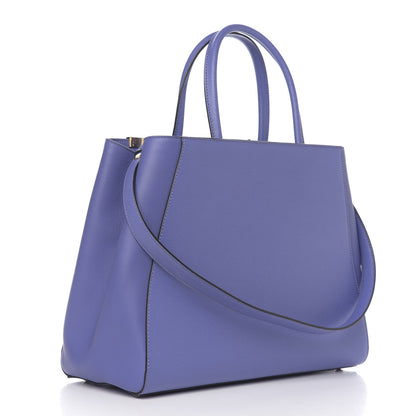 Fendi Vitello Elite Regular 2Jours Tote Cassis 2 of 8