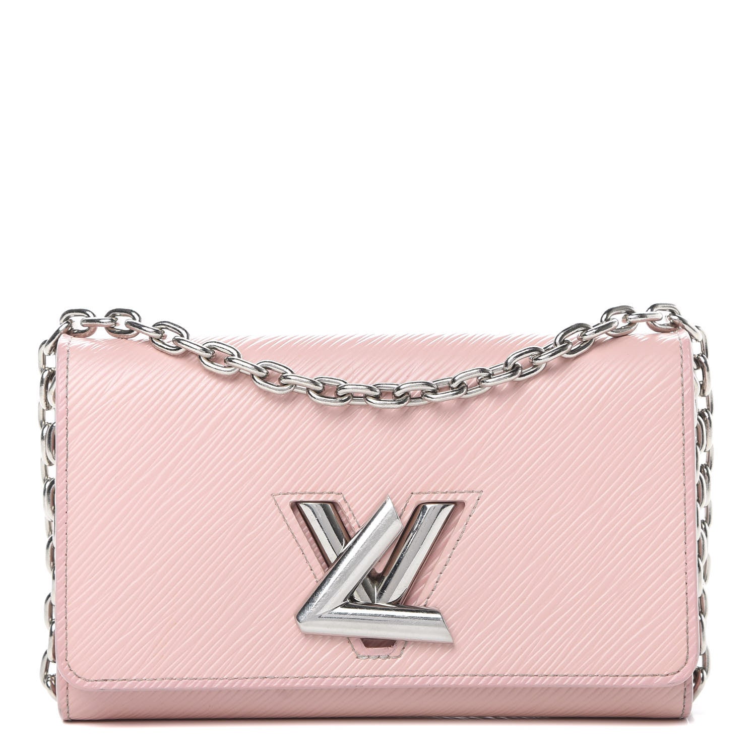 Louis Vuitton Epi Twist Chain Wallet Rose Ballerine 1 of 13