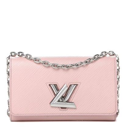 Louis Vuitton Epi Twist Chain Wallet Rose Ballerine 1 of 13
