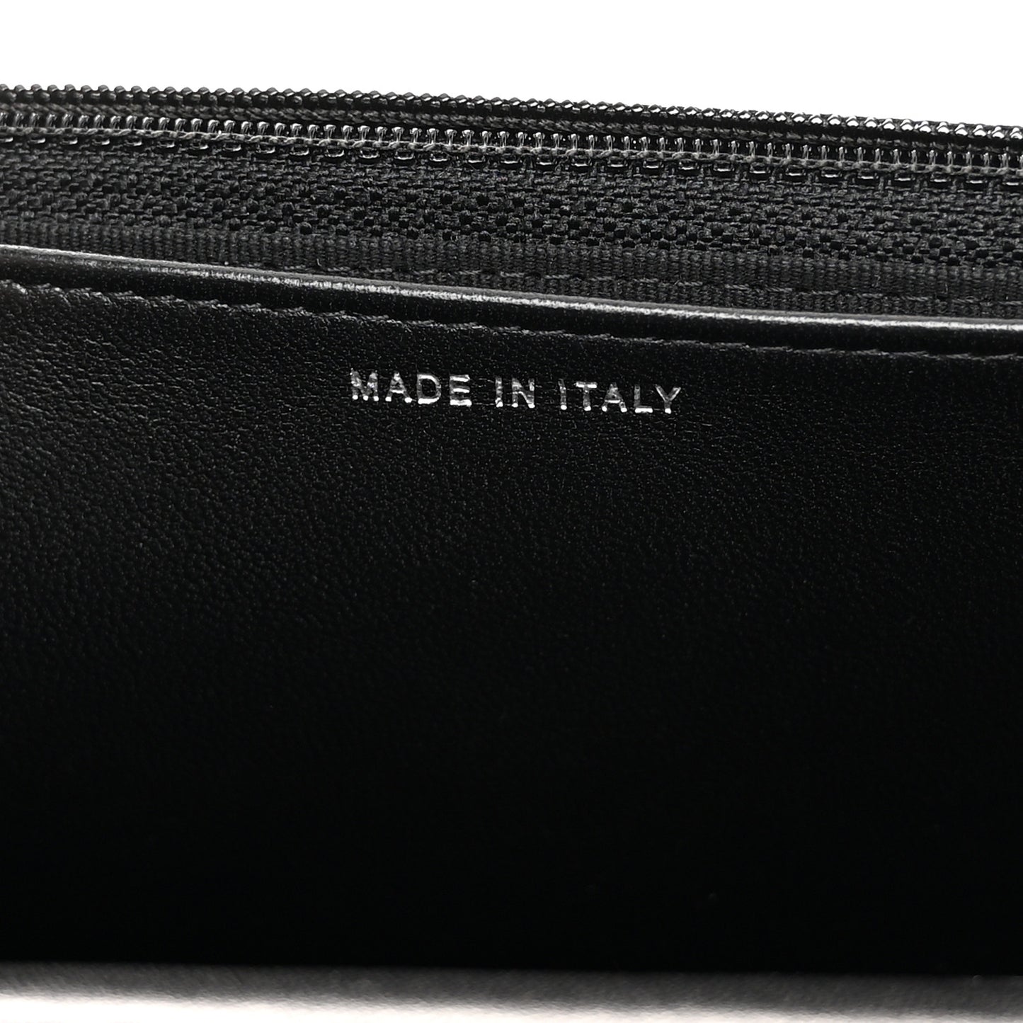 Lambskin Quilted Trendy CC Wallet On Chain WOC So Black