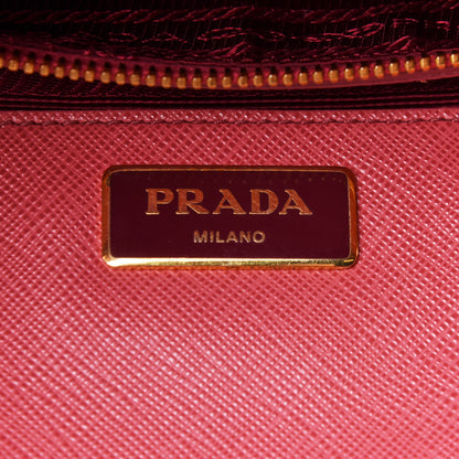 Prada Saffiano Medium Galleria Double Zip Tote Geranio 5 of 14
