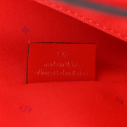 Louis Vuitton Monogram Escale Neverfull MM Rouge 7 of 12