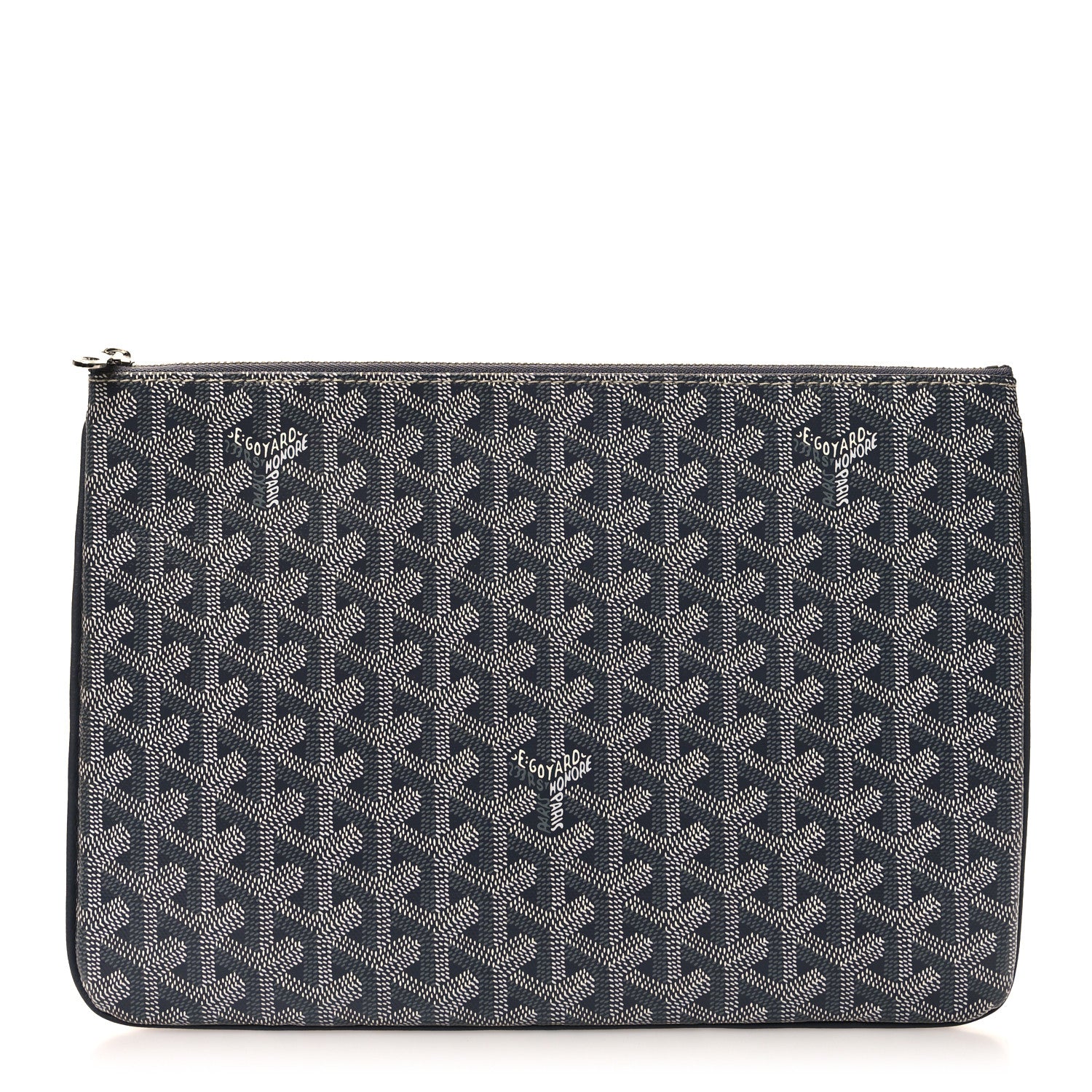 Goyard Goyardine Senat Pochette MM Grey 1 of 7
