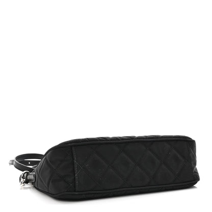 Prada Nylon Tessuto Impuntu Quilted Crossbody Bag Black 4 of 10