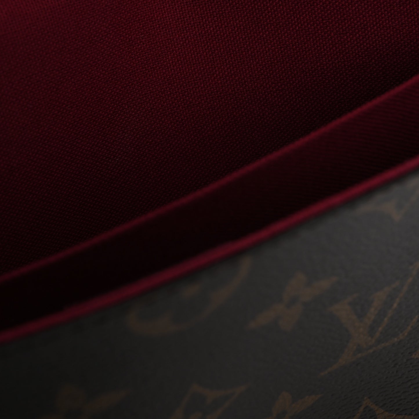 Monogram Pochette Felicie Chain Wallet Fuchsia