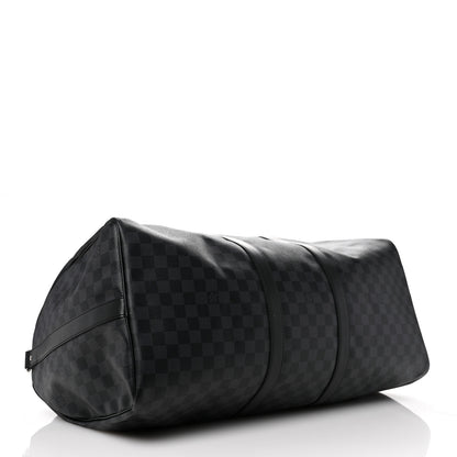 Louis Vuitton Damier Graphite Keepall Bandouliere 55 3 of 8