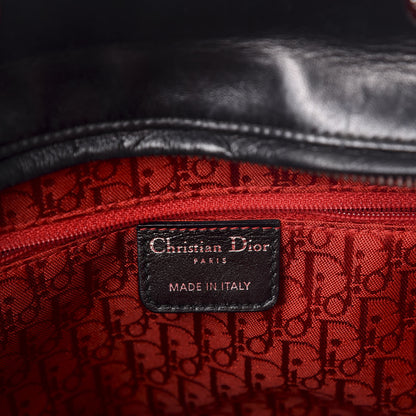 Christian Dior Lambskin Cannage Large Lady Dior Black 7 of 8