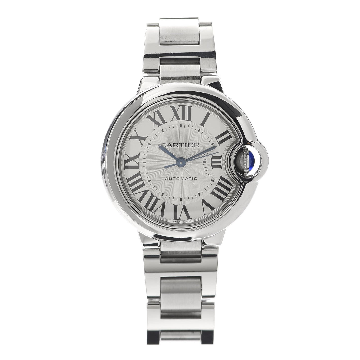 Stainless Steel 33mm Ballon Bleu De Cartier Automatic Watch