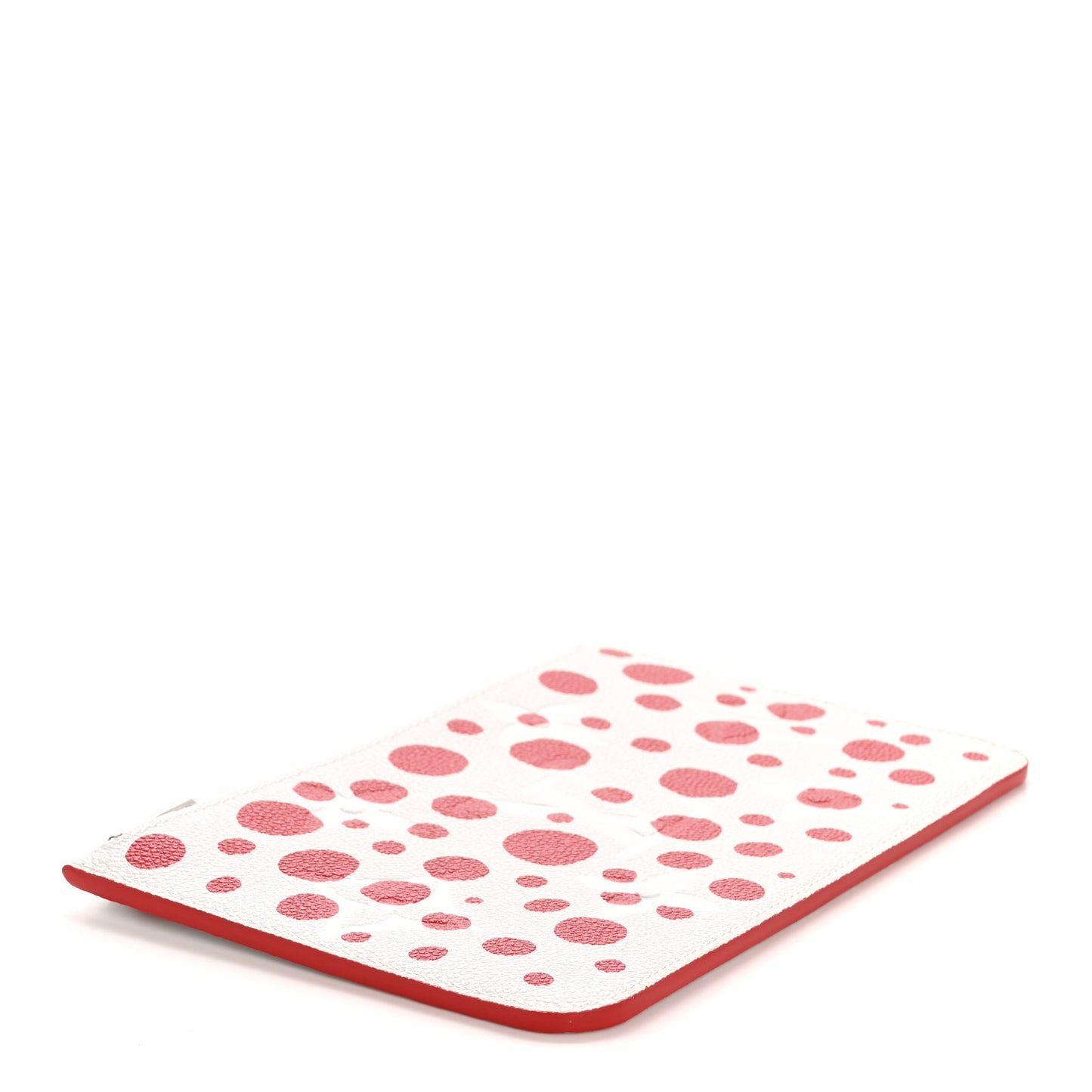 LV X YK Empreinte Infinity Dots Neverfull MM Pochette Rouge White