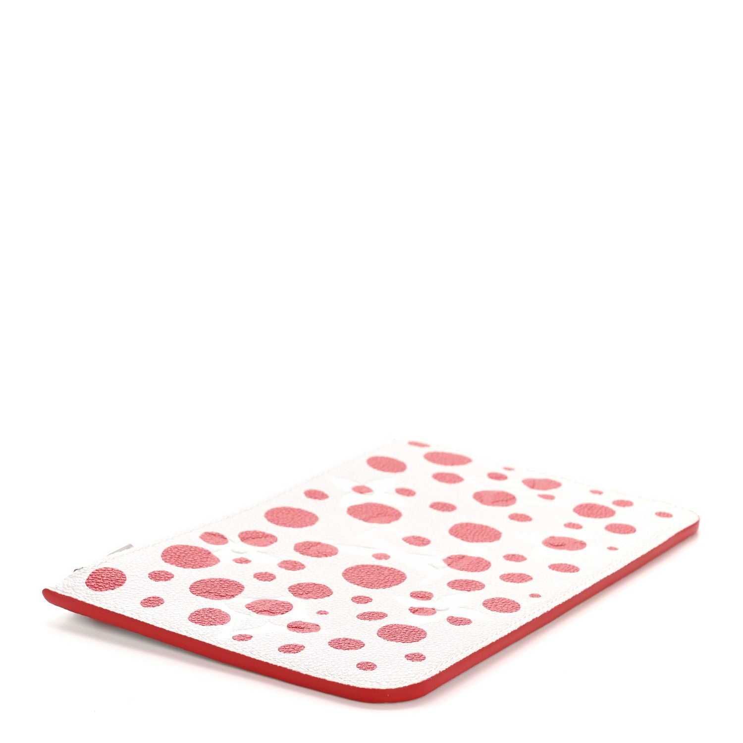Louis Vuitton LV X YK Empreinte Infinity Dots Neverfull MM Pochette Rouge White 4 of 9