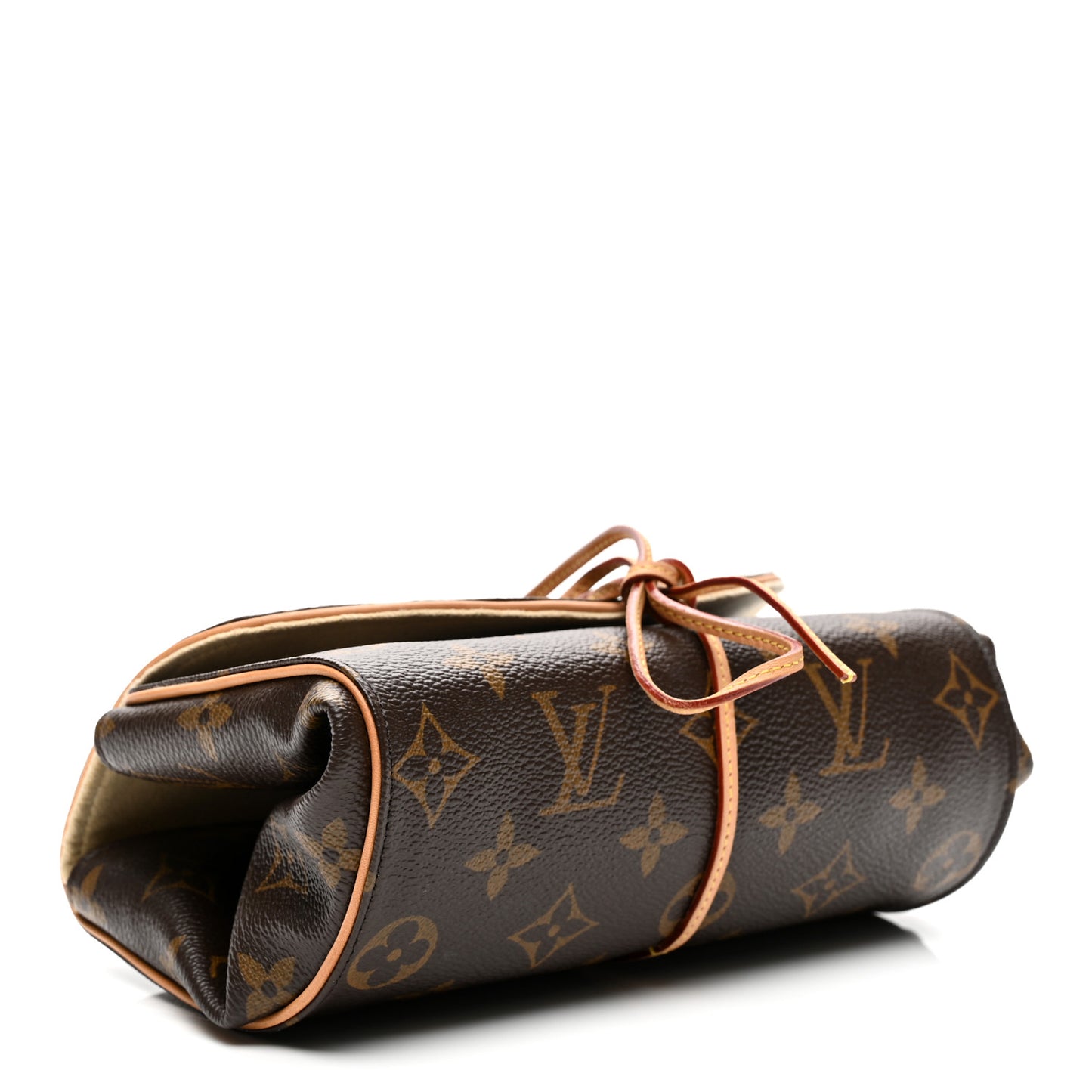 Monogram Jewelry Roll Pouch