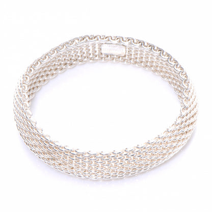 Tiffany Sterling Silver Somerset Mesh Bracelet 3 of 5