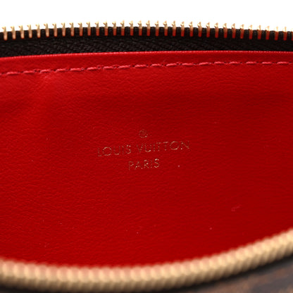 Louis Vuitton Damier Ebene Felicie Chain Wallet Zippered Insert 6 of 6