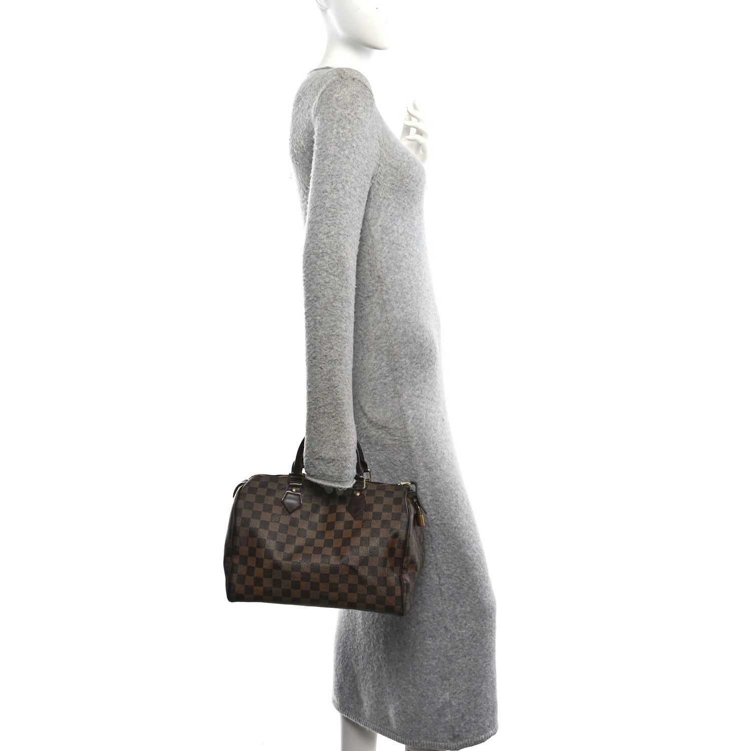 Louis Vuitton Damier Ebene Speedy 30 2 of 10
