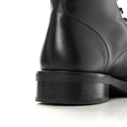 Louis Vuitton Calfskin Wonderland Ranger Boots Black 37 13 of 13