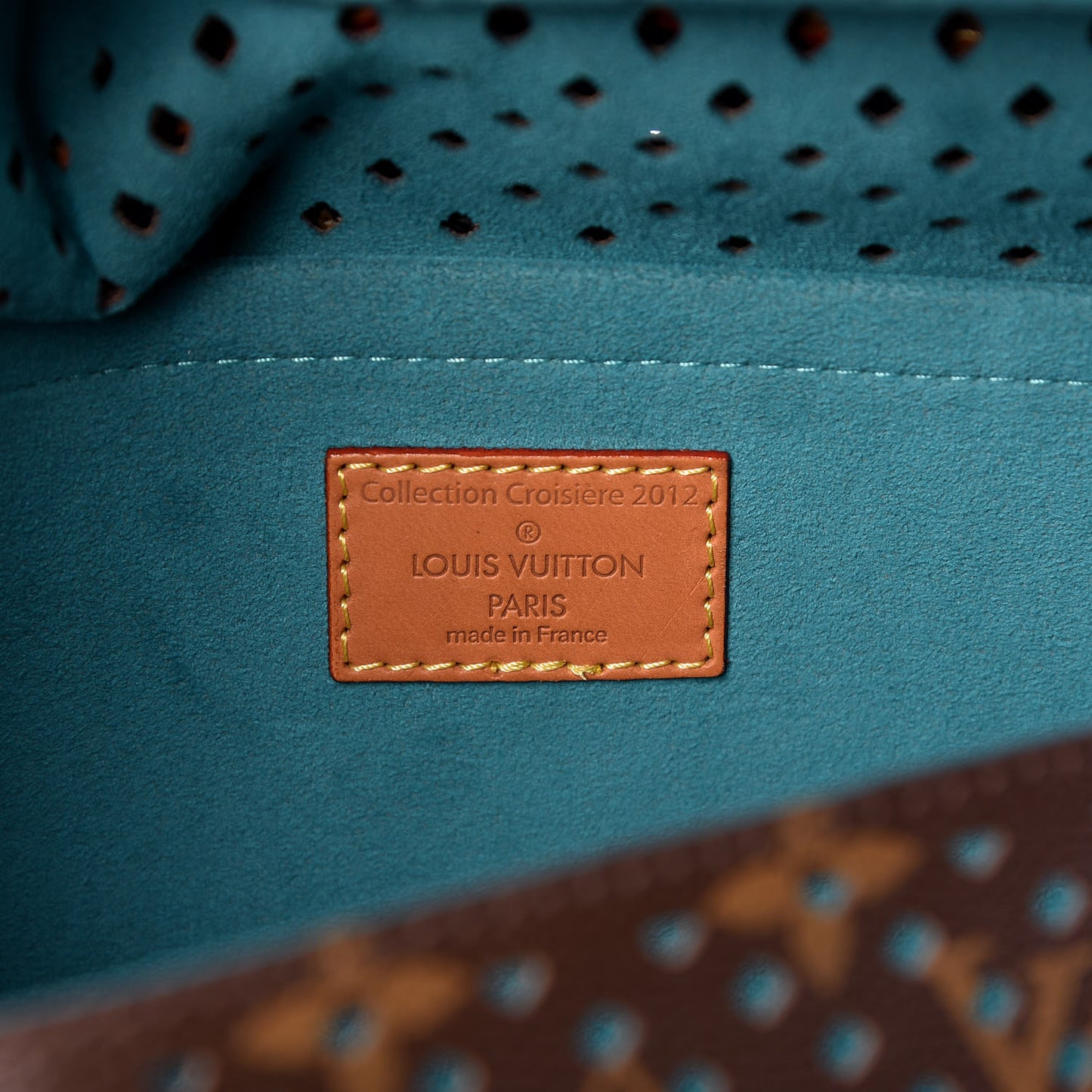 Monogram SC Flore Saumur Teal