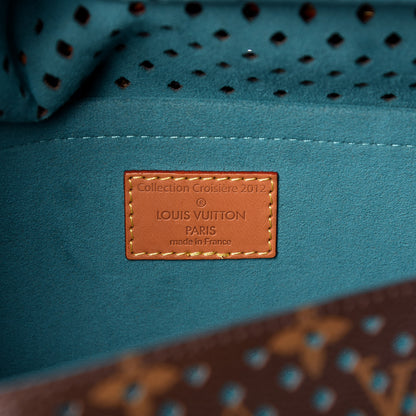 Louis Vuitton Monogram SC Flore Saumur Teal 7 of 9