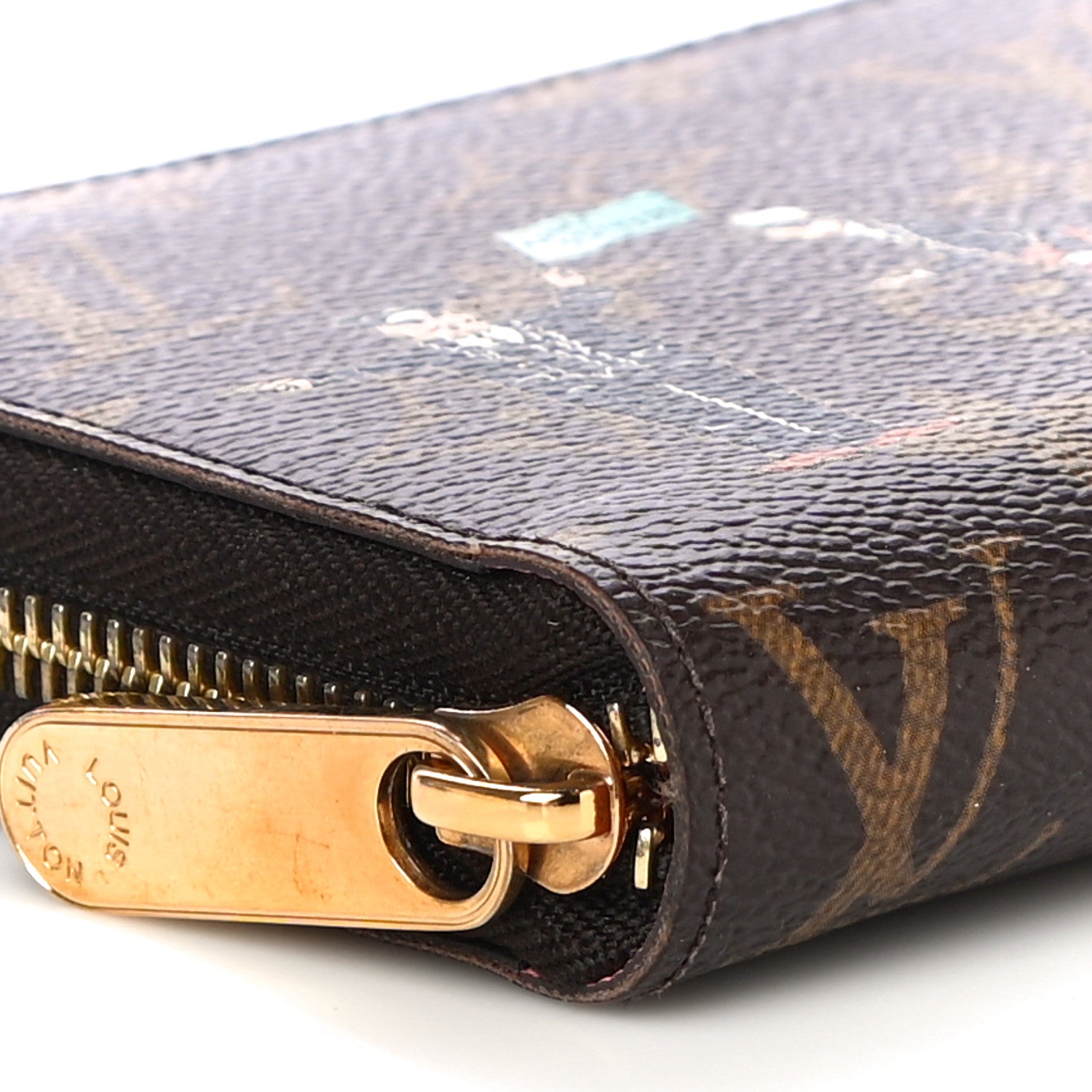 Louis Vuitton Monogram Illustre Zippy Wallet Rose 8 of 10