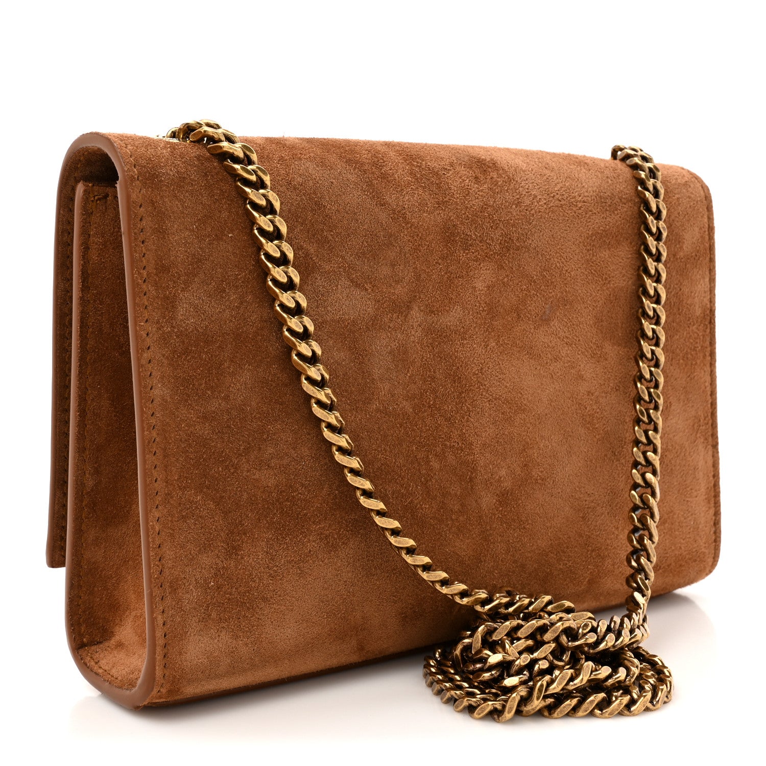 Saint Laurent Suede Small Monogram Kate Satchel Macaron 3 of 15