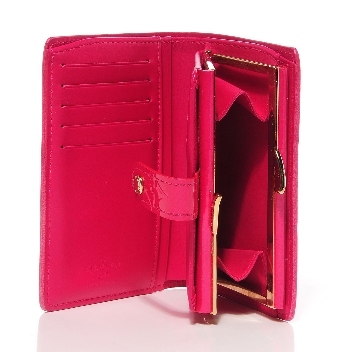 Vernis French Purse Wallet Rose Pop