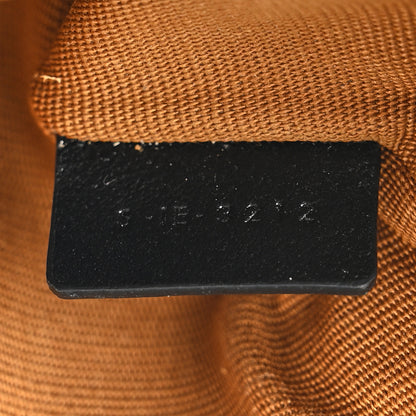 Celine Triomphe Canvas Logo Coin and Card Pouch With Hook Black 7 of 8