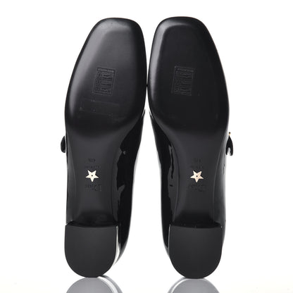 Christian Dior Patent Baby-D Ballet Pumps 41.5 Black 5 of 9