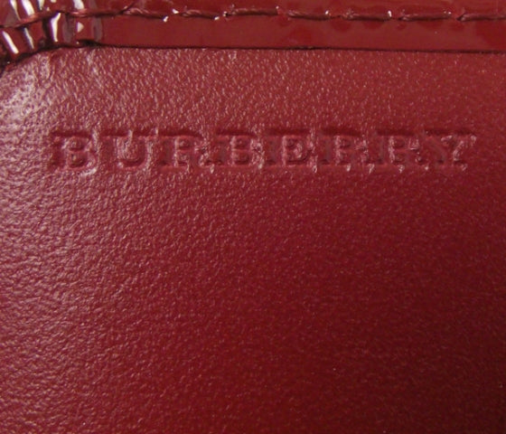 Burberry Patent Nova Check Wallet 7 of 8